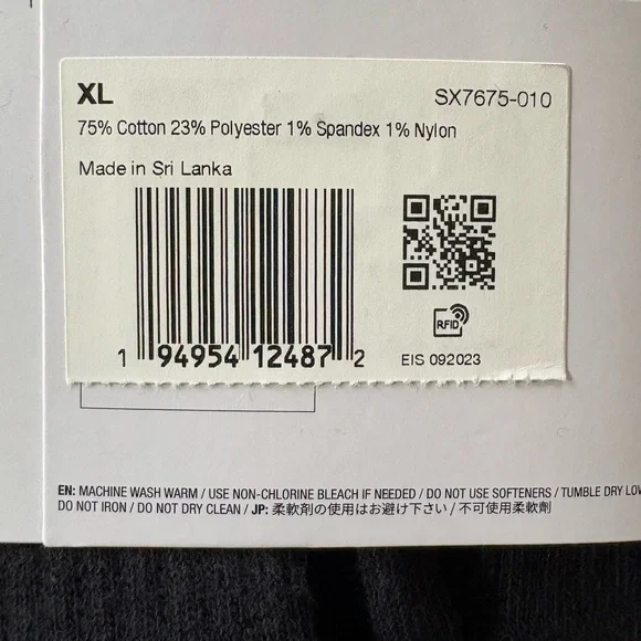 Nike everyday cotton cushioned no show ankle socks 12 pairs white black S M L XL - Picture 14 of 15